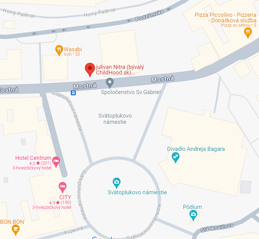 mapa julivan